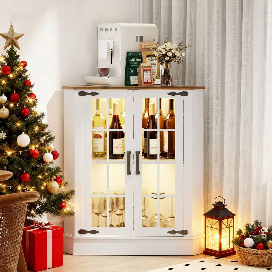 Bauernhaus-Schrank mit LED-Bel – Laundry Bewertung und Preis